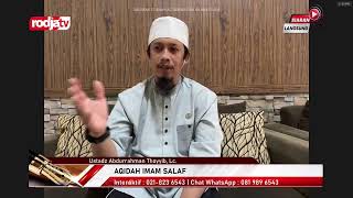 LIVE Ustadz Abdurrahman Thoyyib Lc  AQIDAH IMAM SALAF [upl. by O'Donoghue]