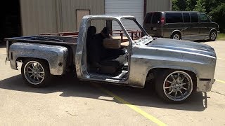 1982 Chevrolet C10 Silverado Stepside Air Ride Truck Build Project [upl. by Durst]