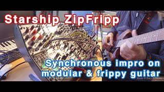 Electric loopy guitar amp Modular quotStarship Zipfrippquot feat New Godspeed LPG Abyss Amp [upl. by Thistle]