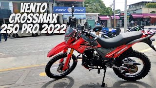 Vento Crossmax 250 Pro 2022  ¿Ya Conocías Este Color [upl. by Erdnua]