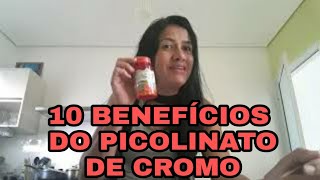 PICOLINATO DE CROMO 10 BENEFÍCIOS [upl. by Alleber]