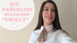 DIY HAZ TU PROPIO PAÑUELO MULTIUSOS  TWILLY [upl. by Wardieu]