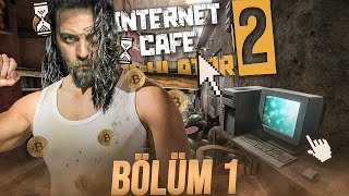 ELRAENN Ä°LE INTERNET CAFE SIMULATOR 2  Li Momy Cafe  1 [upl. by Ayotahc302]