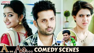 quotA Aaquot Movie Comedy Scenes  Nithiin Samantha Anupama  Trivikram  Aditya Movies [upl. by Cicenia]