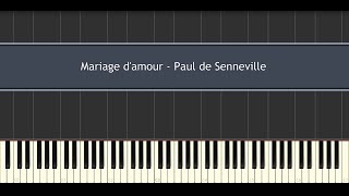 Mariage damour  Richard Clayderman Paul de Senneville Piano Tutorial [upl. by Hedges194]