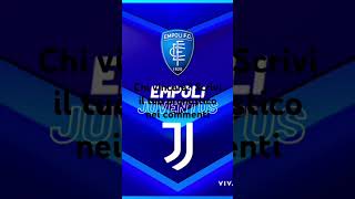 Empoli Juventus Chi vincerà Immagine presa da Vivaticket [upl. by Launame]