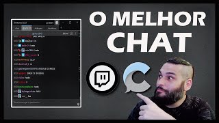 O MELHOR CHAT PARA TWITCH MENÇÕES SUSSURROS CHAT DE OUTRA LIVE  CHATTERINO [upl. by Tare]