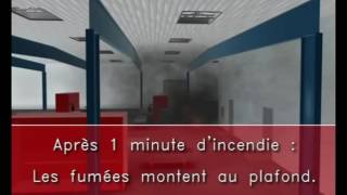 Animation 3D sur le désenfumage dun bâtiment YouTube [upl. by Hoxsie522]