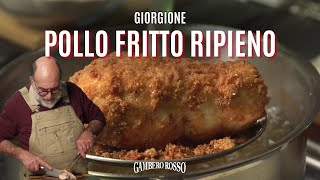 POLLO FRITTO RIPIENO  Le ricette di Giorgione [upl. by Frame]