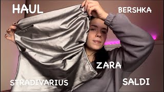 HAUL SALDI BERSHKA STRADIVARIUS ZARA saldi [upl. by Pomona293]