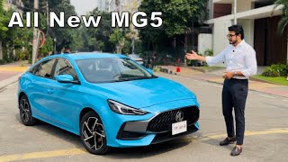 All new MG 5 Sedan indepth Walkaround  Episode 59 [upl. by Ettenor]