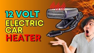 12Volt Electric Car Heater Review I Is It Actually Give Heat [upl. by Alocin662]