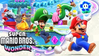 Super Mario Bros Wonder Full Game 100 [upl. by Aicemaj]