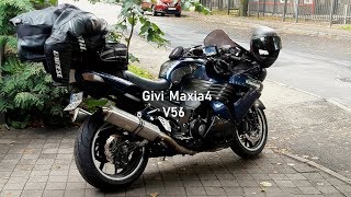 Givi Maxia4 V56  LED PPMotoDevice Dynamiczne oświetlanie kufra motocyklowego [upl. by Edak]