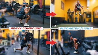 Build Explosive Lower Body Strength and Jump Higher with French Contrast Training [upl. by Navert]