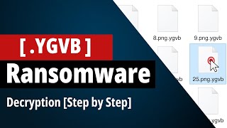 SOLVED How To Remove YGVB Virus  Ygvb Files Recovery  Step by Step Assistance [upl. by Kirsten]