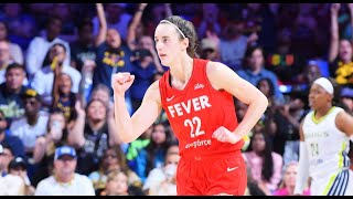 WNBA Rookie Caitlin Clark Smashes Single Season Assist Record  ACE Sports [upl. by Aivull943]