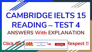 Cambridge IELTS 15 Reading Test 4 Answer with explanation  Passage 1  Passage 2  Passage 3 [upl. by Argent]