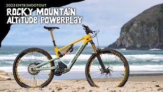 2023 EMTB Shootout Rocky Mountain Altitude Power Play Review emtb [upl. by Berard484]