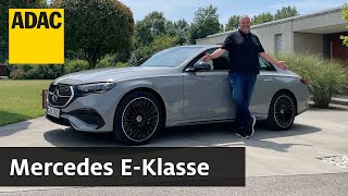 Mercedes EKlasse Was bietet die neue PremiumLimousine  ADAC [upl. by Sulohcin131]