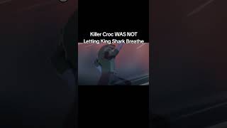 Killer Croc vs King Shark suicidesquad shorts [upl. by Aelaza]