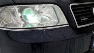 Spryskiwacze lamp Audi A6 C5 [upl. by Nereus]