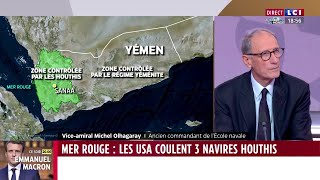 Mer Rouge  les Américains ont détruit trois navires houthis [upl. by Leeth]