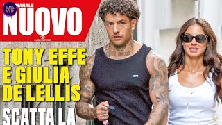 Giulia De Lellis e Tony Effe fanno sul serio Scatta la convivenza [upl. by Refinnaj]