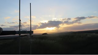 Floureon FC200 and HB9CV antenna tests on PMR446 Highdown Hill 05072020 [upl. by Nylcoj]