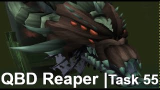 Runescape 3  Reaper Task 55  Queen Black Dragon [upl. by Ahsinauq]