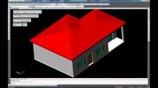 progeCAD Tutorial Architectural Design with EasyArch 3D 3 [upl. by Ree]