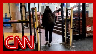 CNN witnesses 3 alleged thefts in 30 minutes while reporting on shoplifting [upl. by Oicatsana489]