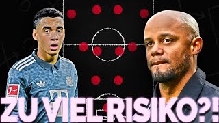 Die riskanteste Taktik der BundesligaGeschichte So funktioniert der FC Bayern unter Kompany [upl. by Milore]