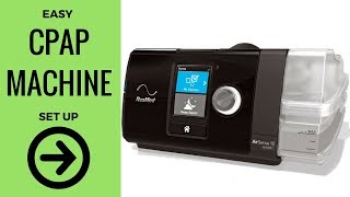 How to Setup your CPAP Machine [upl. by Anua]