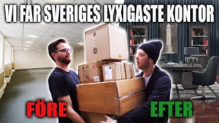 VI FÅR SVERIGES LYXIGASTE KONTOR [upl. by Teria]