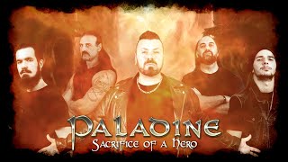 PALADINE  Sacrifice of a Hero OFFICIAL LYRIC VIDEO  2021  No Remorse Records [upl. by Shirlee187]