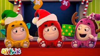 🎁 Pass The Christmas Parcel 🎁 Baby Oddbods  3 HOURS  Oddbods Full Episode  CartoonS for Kids [upl. by Anihpesoj]