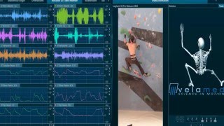 Biomechanical Analysis  Climbing  Noraxon EMG Inertial Sensors [upl. by Anitsyrhc]