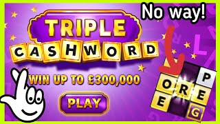 NEW Triple CASHWORD Scratch cards ONLINE  I Hit a TRIPLE LETTER  Bierans Cards [upl. by Eniffit]