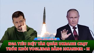 Toàn Cảnh chiến sự 710  Nga Tiêu Diệt Tàn Quân Ukraine Chạy Trốn Khỏi Vugledar Bằng ISKANDER  M [upl. by Anaahs]