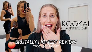 KOOKAI ACTIVEWEAR HAUL amp HONEST REVIEW [upl. by Devin]