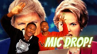 Donald Trump vs Hillary Clinton Epic Rap Battles of HistoryREACTION  WHAT IS THIS SAVAGERY [upl. by Nosyd913]