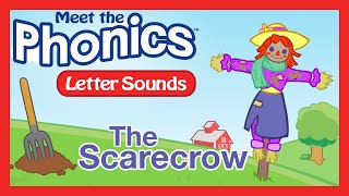 Meet the Phonics Letter Sounds  quotThe Scarecrowquot Easy Reader [upl. by Gnehc569]