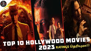 Top 10 Hollywood Movies in 2023 Must watch movies of 2023viral hollywood 2024 tamil [upl. by Giusto849]