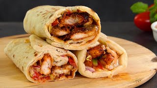 সহজ ও সুস্বাদু চিকেন শর্মা রেসিপি  Bangladeshi Chicken Shawarma Recipe aysha  How To Make Shawarma [upl. by Cusack219]