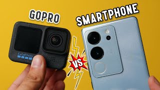 Smartphone vs GoPro  Best Video Camera [upl. by Azmah787]