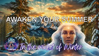 Awaken Your Summer  Release Your Inner Child’s Youth amp Vitality  528Hz Metamorphosis Visualization [upl. by Aelam963]