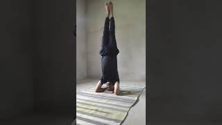 Sirsasana or Headstand  25  One Hour selfchallenge [upl. by Joletta37]