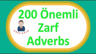 1YDS İçin Önemli 200 Zarf Adverbs amp Konu Anlatımı YÖKDİL KELİMELERİ [upl. by Philippe]