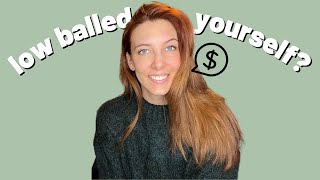 Heres How To Negotiate After You Low Balled Yourself  Tips From An HR Compensation Professional [upl. by Castra888]